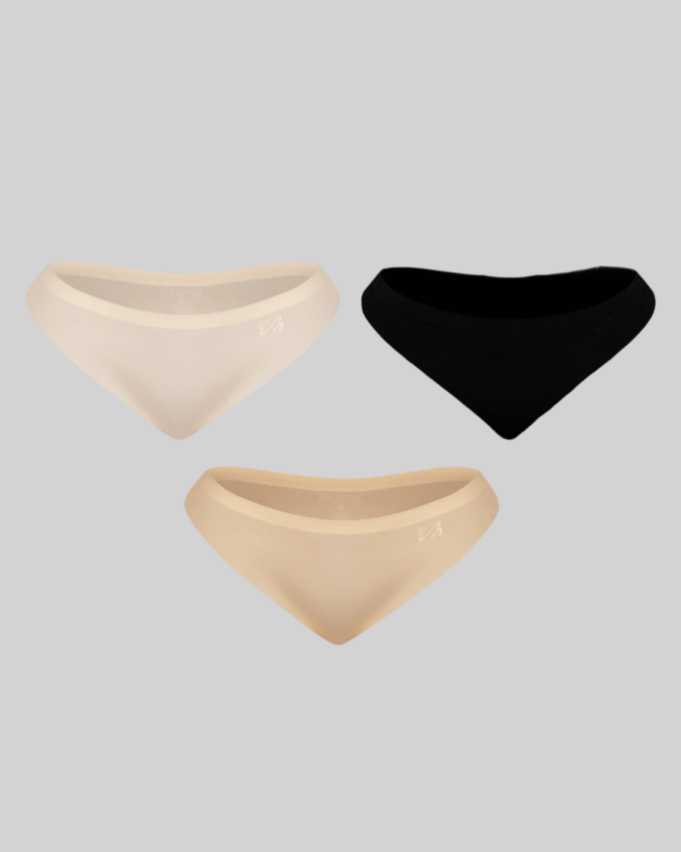 NO-SHOW SEAMLESS PANTY PACK (SET OF 3)