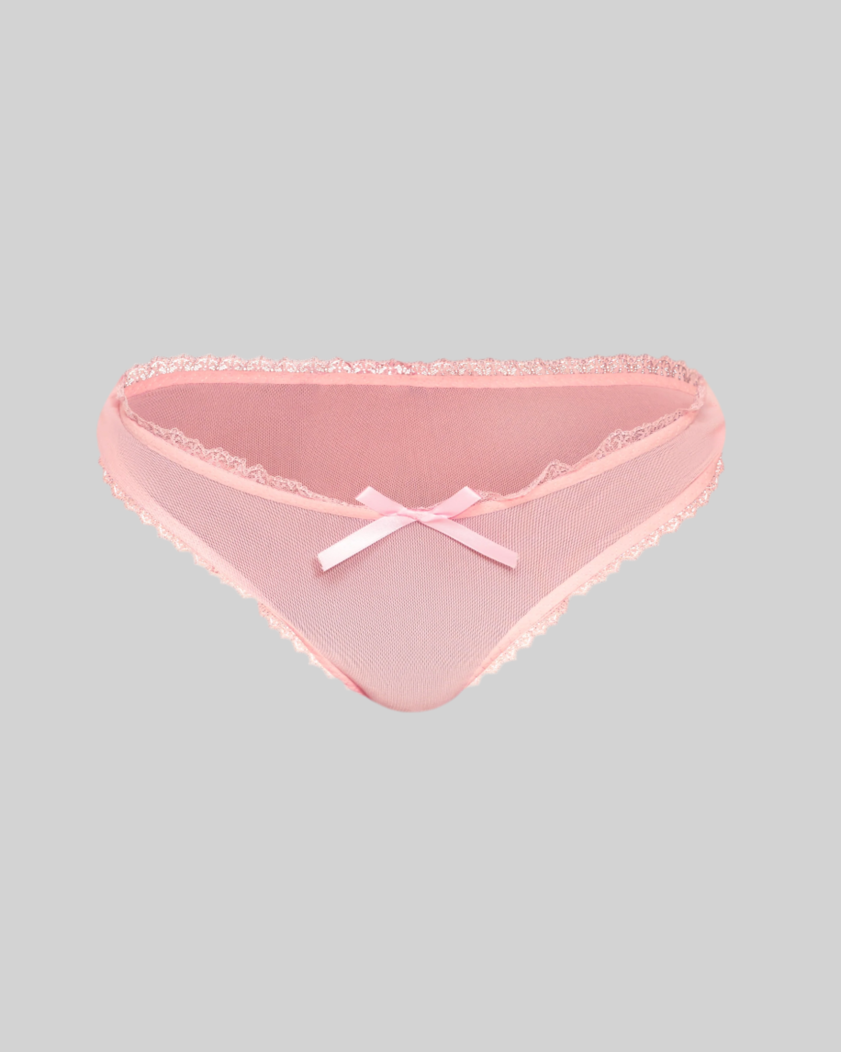 LOVE ME NOT MESH PANTY (BABY PINK)