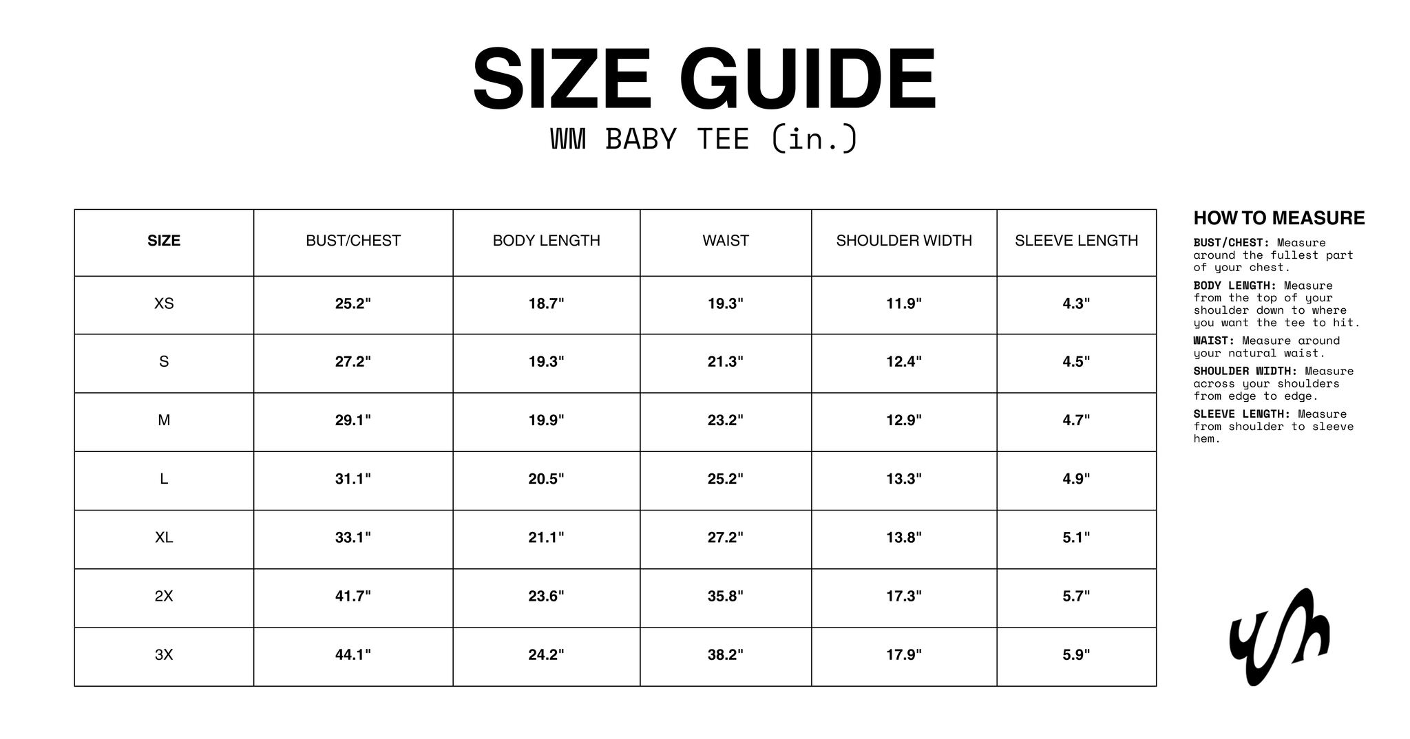 SIZE GUIDE