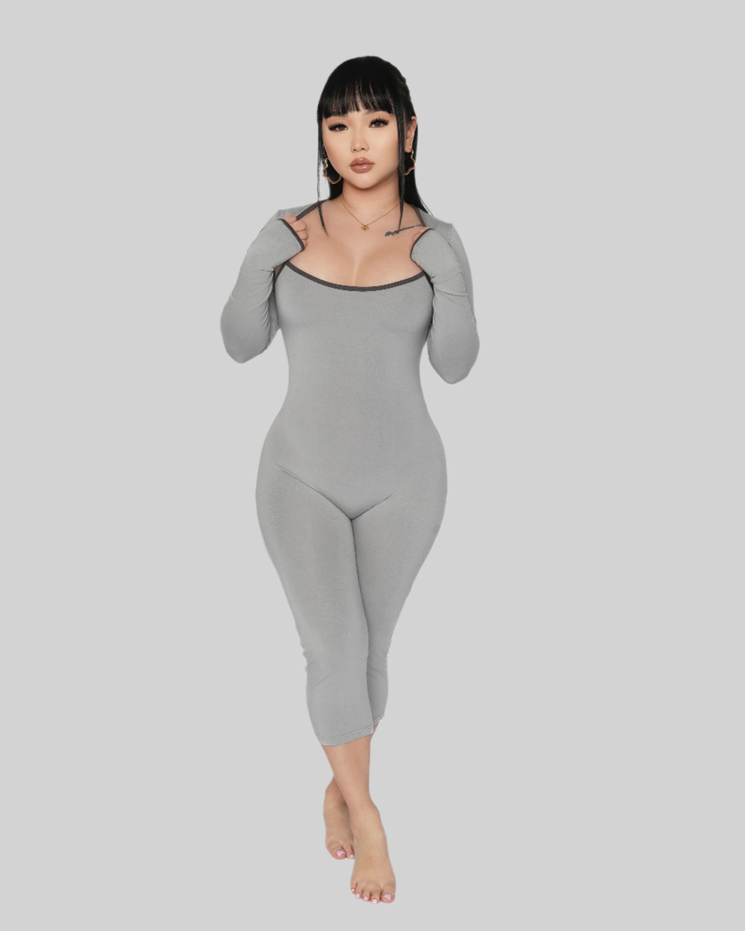 SHAPE CALF LENGTH BODYSUIT