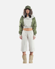 CAP SLEEVED BOMBER (ARMY GREEN)