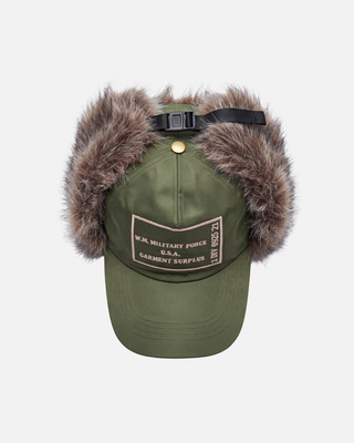 MILITARY FORCE FUR TRUCKER (ARMY GREEN)