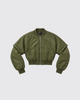 CAP SLEEVED BOMBER (ARMY GREEN)