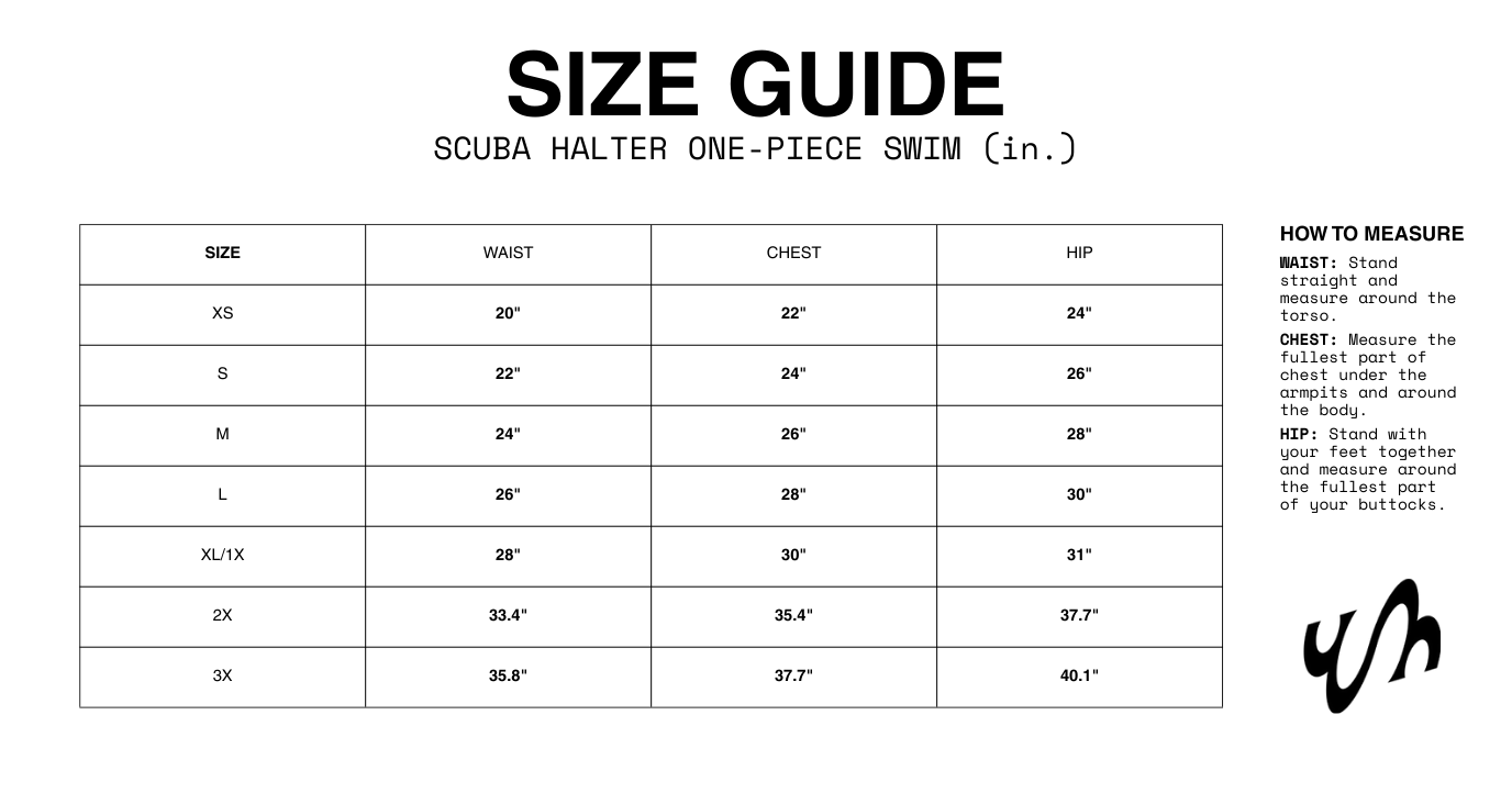 SCUBA HALTER ONE-PIECE SWIM