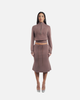 AIR-FORCE SWEATSKIRT (BROWN)