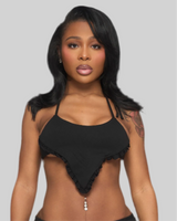 FRILL ME KINI TOP (BLACK) thumbnail 1