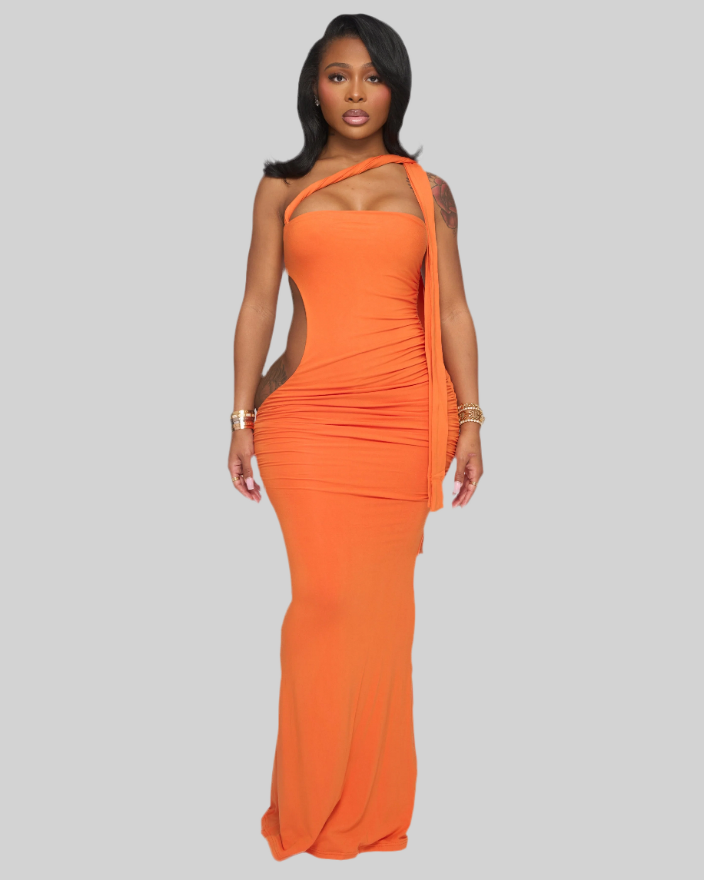 VACAY BAE MAXI DRESS (BURNT ORANGE)