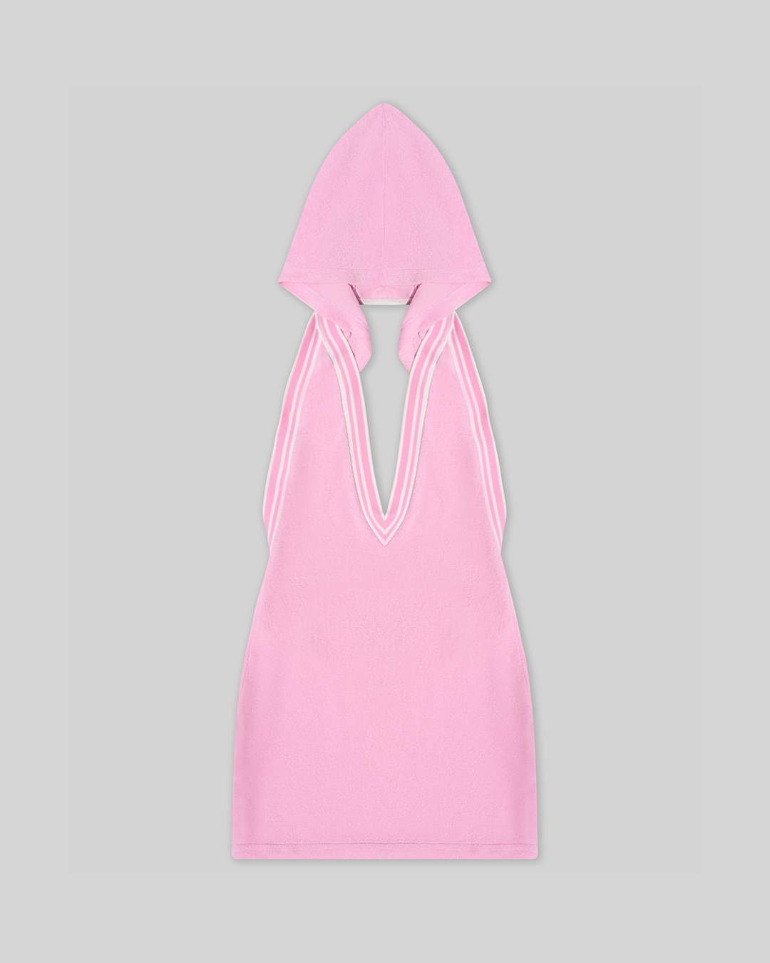BACKSHOT HOODED MINI DRESS [FINAL SALE]