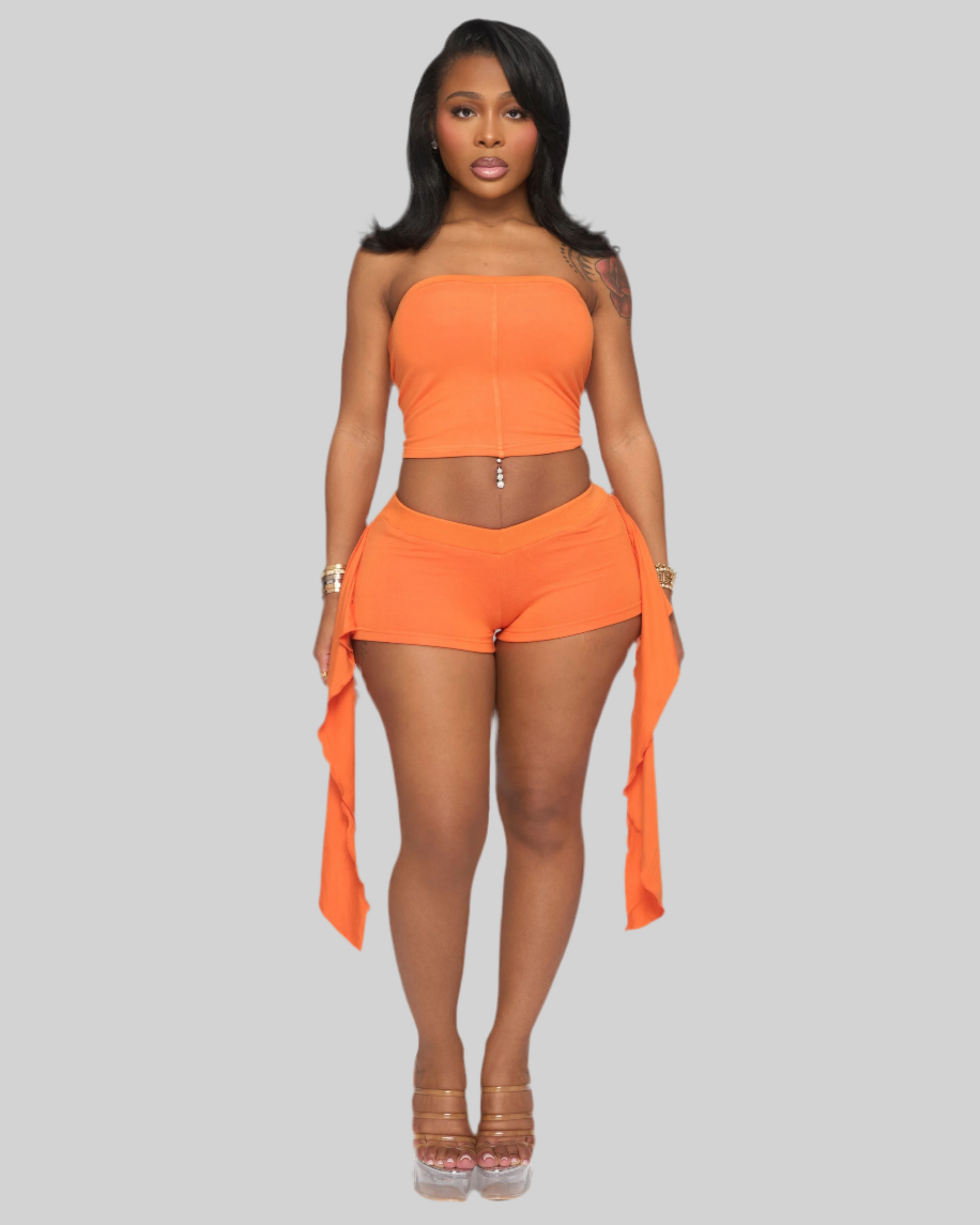 SUNKISS ME MINI SHORTS (BURNT ORANGE)