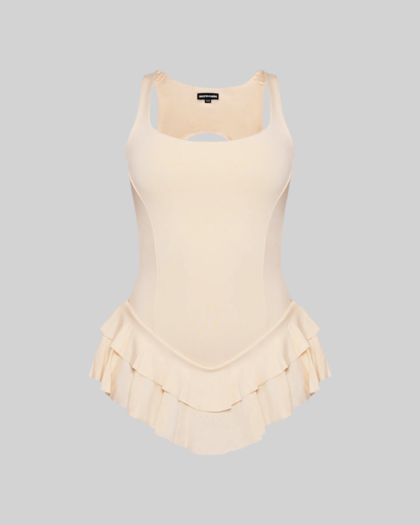 BUNS OUT MINI DRESS (IVORY)