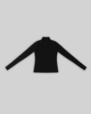 BASICS RIBBED TURTLE NECK (ONYX) – WAYDAMIN