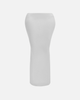 BASICS RIBBED SCULPT SKIRT (WHITE)