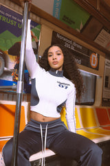 7VARSITY TRACK JACKET (NAVY)