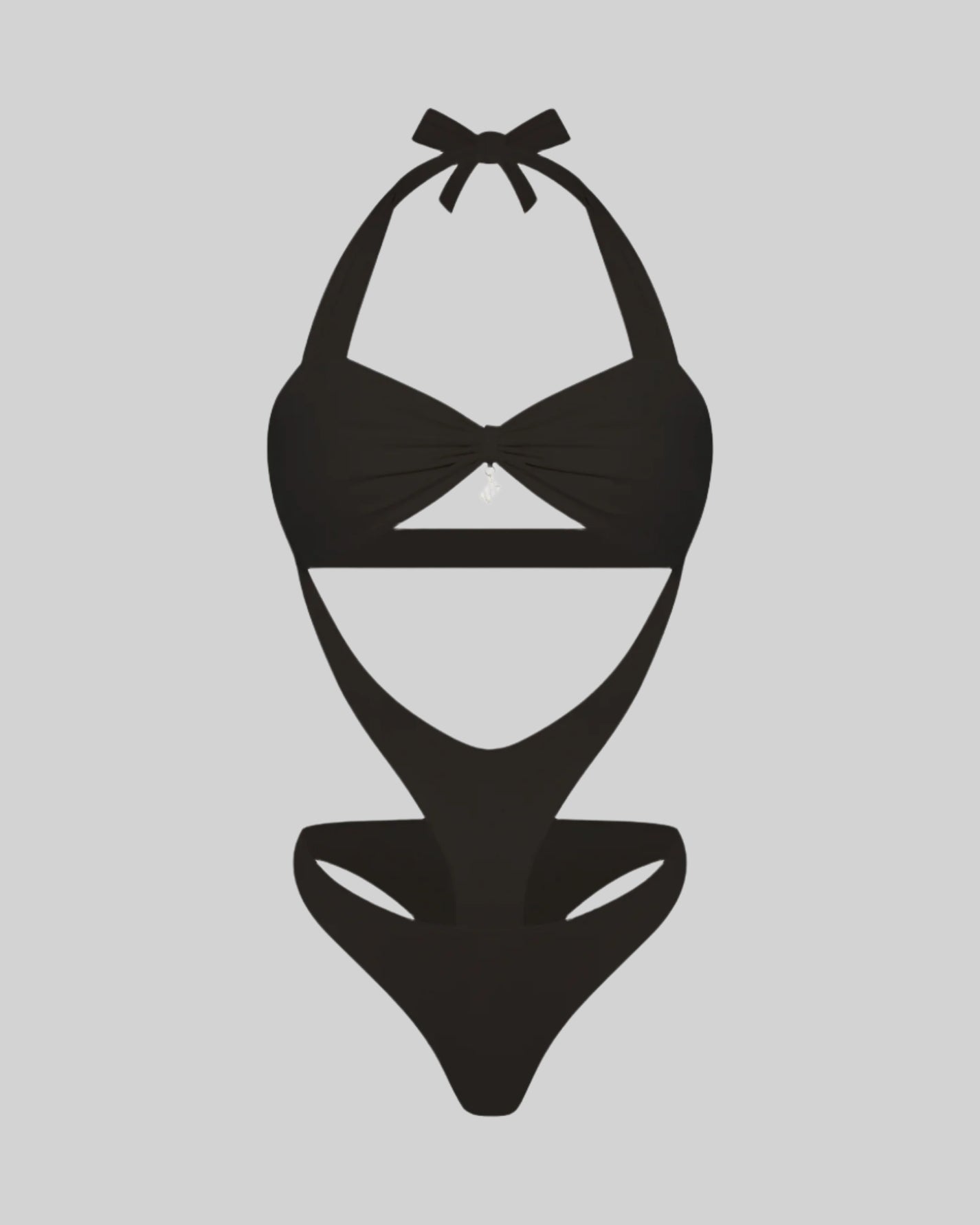 ZUMA CUT OUT MONOKINI (BLACK)