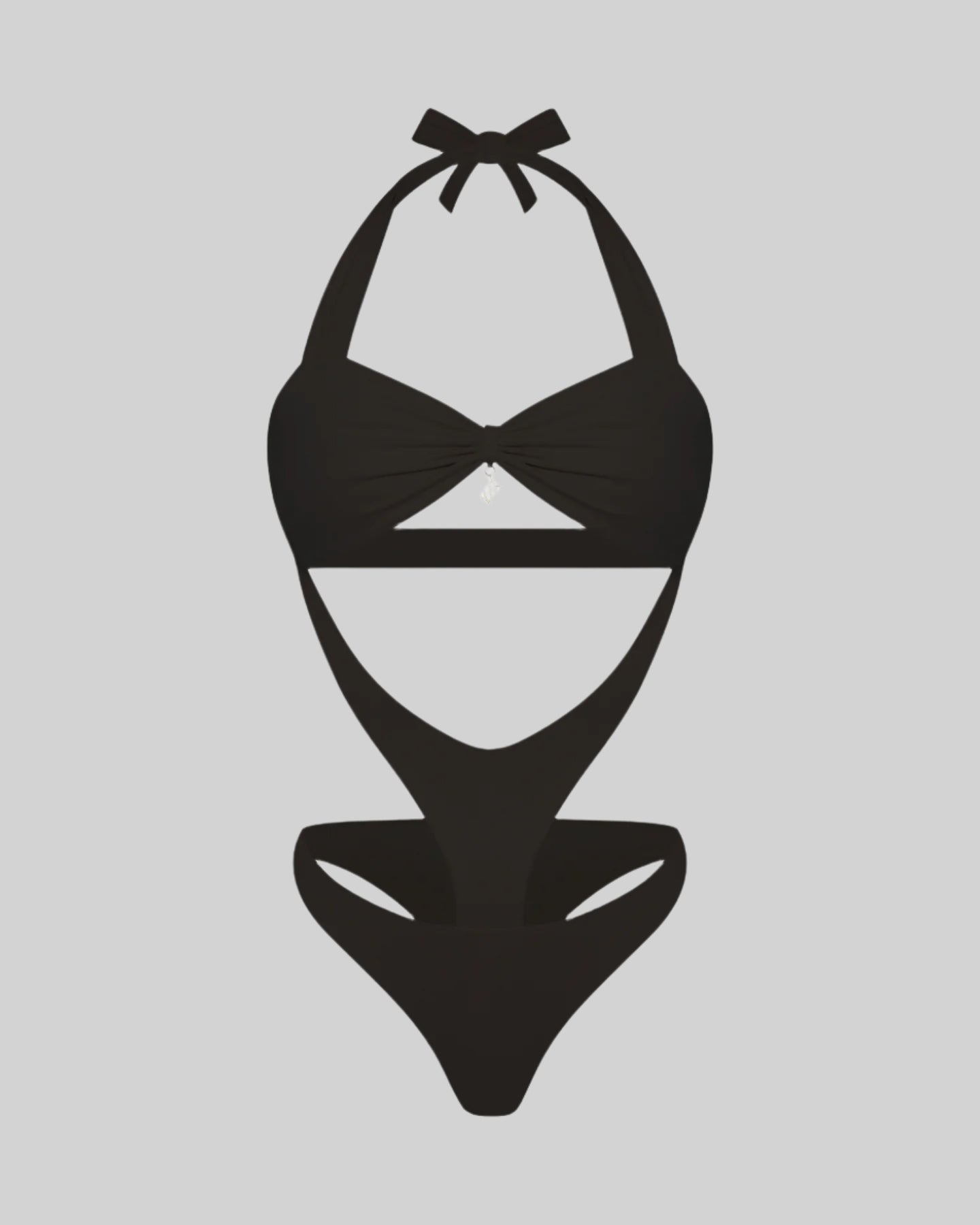 ZUMA CUT OUT MONOKINI (BLACK)