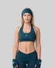 HALTER FITNESS BRA (DEEP TEAL)
