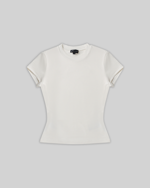 BASICS BABY TEE (WHITE)