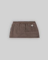 VERY MINI STRIPED SKORT (ESPRESSO) thumbnail 2