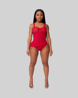 LOVE ME NOT MESH PANTY (CHERRY) thumbnail 2