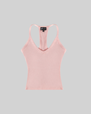 BASICS RIBBED BEATER (BABY PINK)