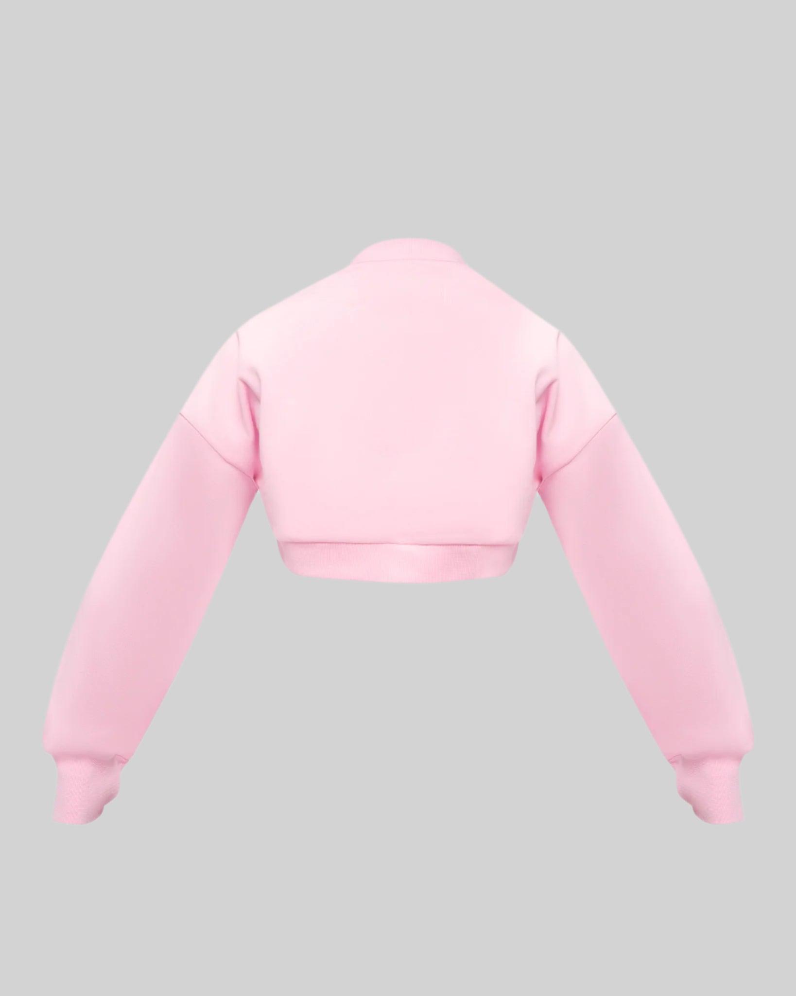 OVERSIZED CROPPED GYM SHRUG (PINK)