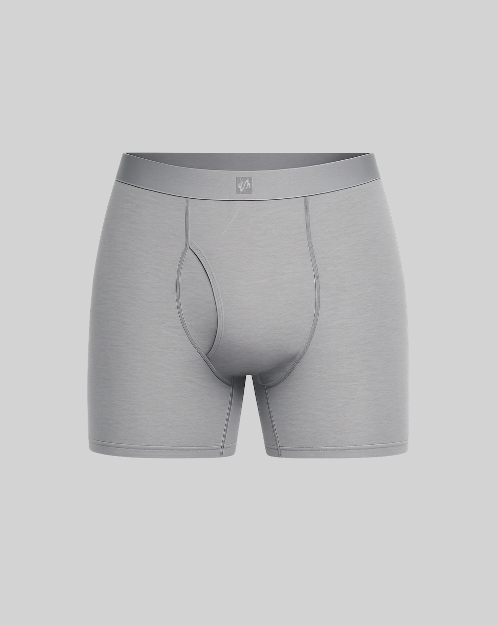 WM MENS MID BRIEFS (GREY) [FINAL SALE]