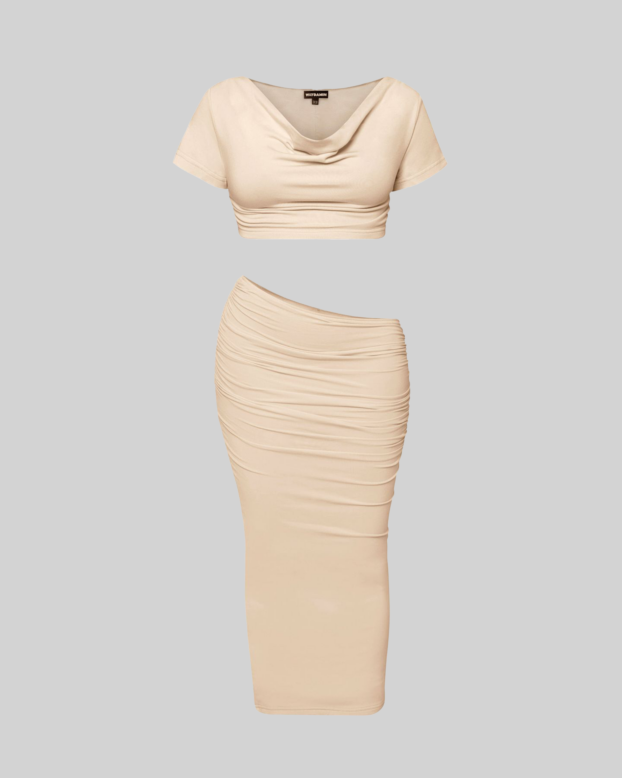 NOBU COWL TOP (IVORY)