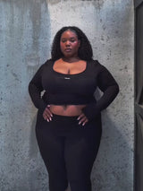 BASICS BOATNECK TOP (BLACK) thumbnail 8