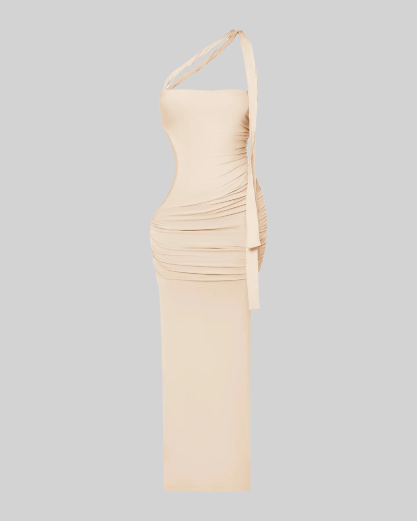 VACAY BAE MAXI DRESS (IVORY)